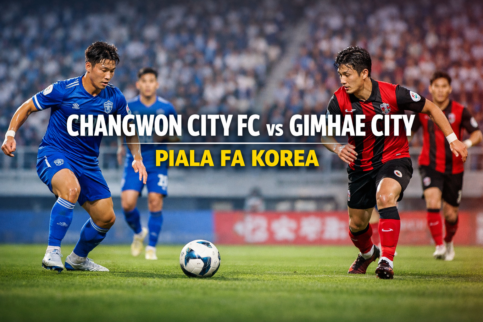 Changwon City FC vs Gimhae City Hadir Meramaikan Piala FA Korea di Jalalive—Bakal Seru!
