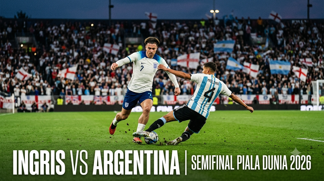 Jalalive Hadirkan Streaming Inggris vs Argentina Semifinal Piala Dunia 2026 – Duel Sengit Dua Tim Elite dalam Perebutan Tiket Final