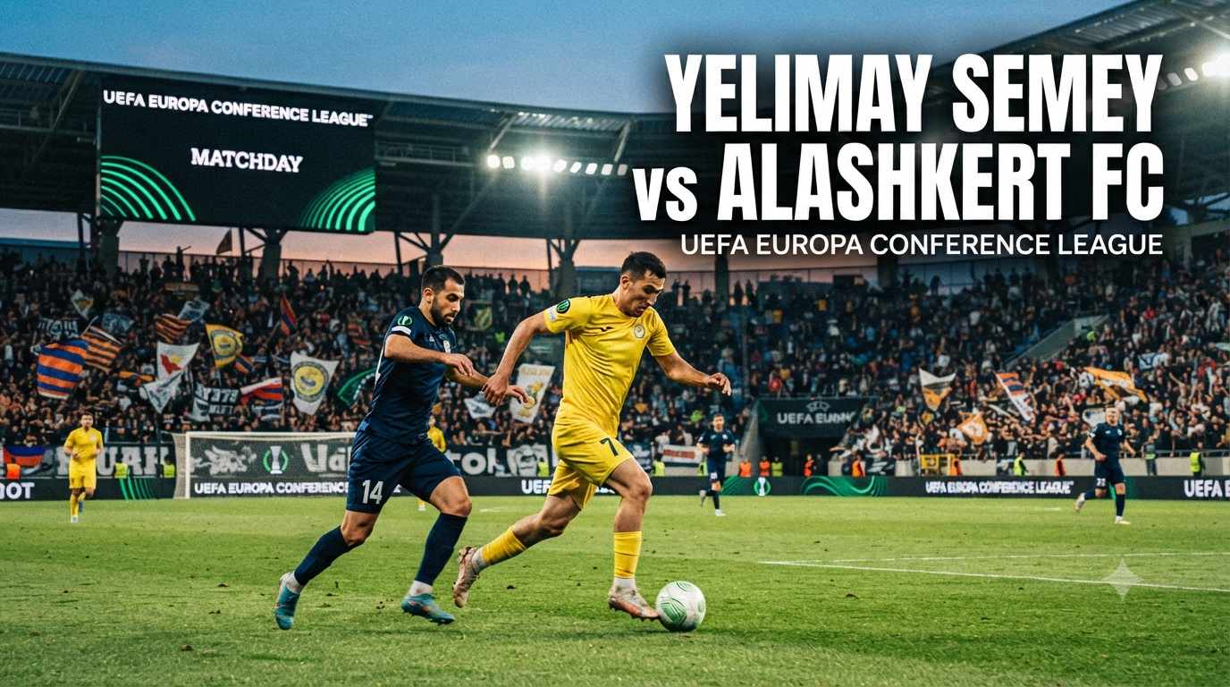 Jalalive Menemani Yelimay vs Alashkert Liga Konferensi Eropa Malam Ini Pukul 22.00 WIB