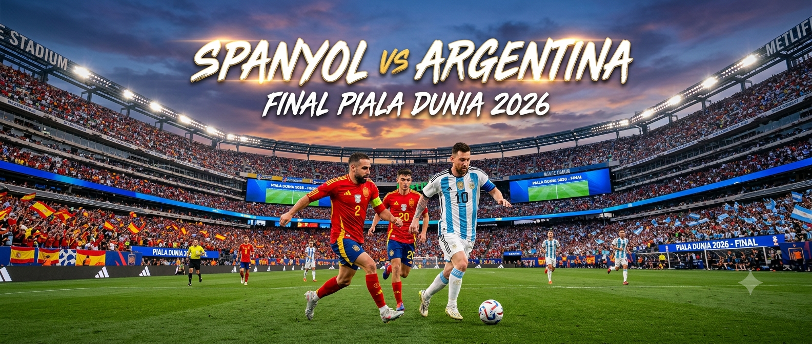 Streaming Jalalive Spanyol vs Argentina Final Piala Dunia 2026 Dini Hari Ini Pukul 02.00 WIB—Jangan Lewatkan Perebutan Gelar Bergengsi Dunia